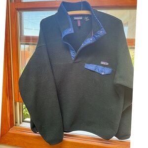 Patagonia Fleece Pull-over, Forest Green